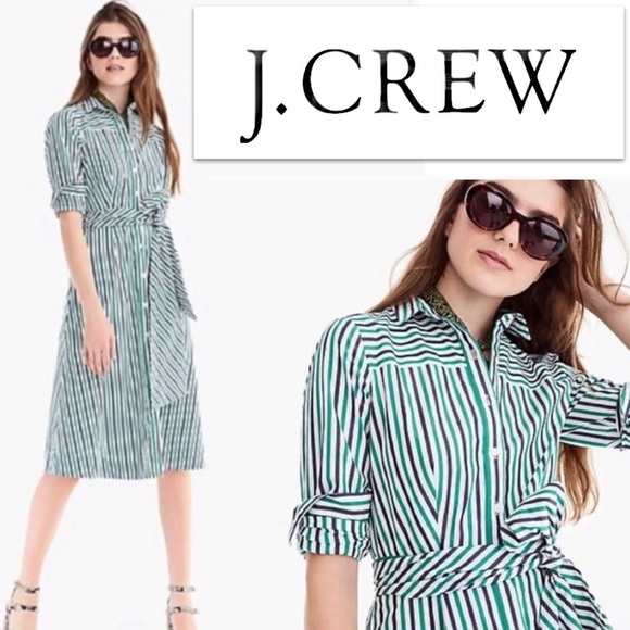 J. Crew Dresses & Skirts - NWOT J Crew cotton shirt dress w/ pockets